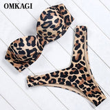 OMKAGI Brand Leopard Bikini 2019